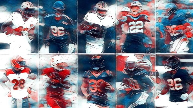 Top 5 Running Backs In The NFL