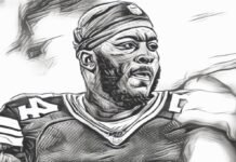 Packers Dennis Kelly Third String Left Tackler Packers Dennis Kelly